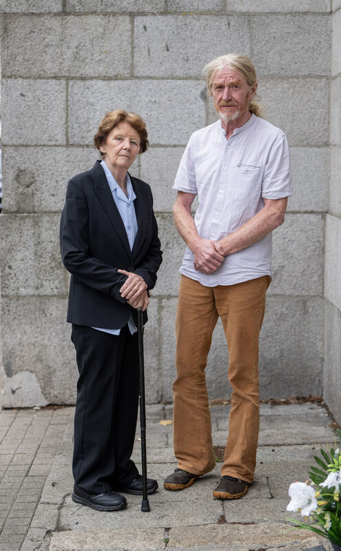 Last month, John, and fellow survivor Maire Thornton took the first High Court case against the State over exclusions from the mother and baby home redress scheme. Last month, John, and fellow survivor Maire Thornton took the first High Court case against the State over exclusions from the mother and baby home redress scheme.
