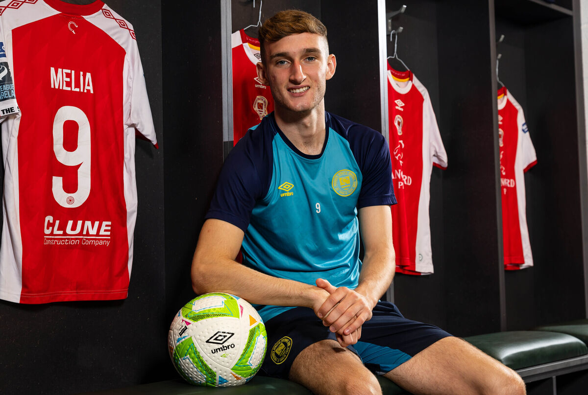 Mason Melia in the Tallaght Stadium dressing room. Picture: Ryan Byrne/Inpho
