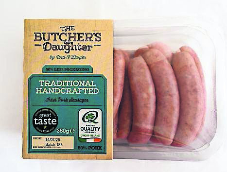 The Butcher’s Daughter by Una O’Dwyer: Traditional Handcrafted Irish Pork Sausages. The Butcher’s Daughter by Una O’Dwyer: Traditional Handcrafted Irish Pork Sausages.