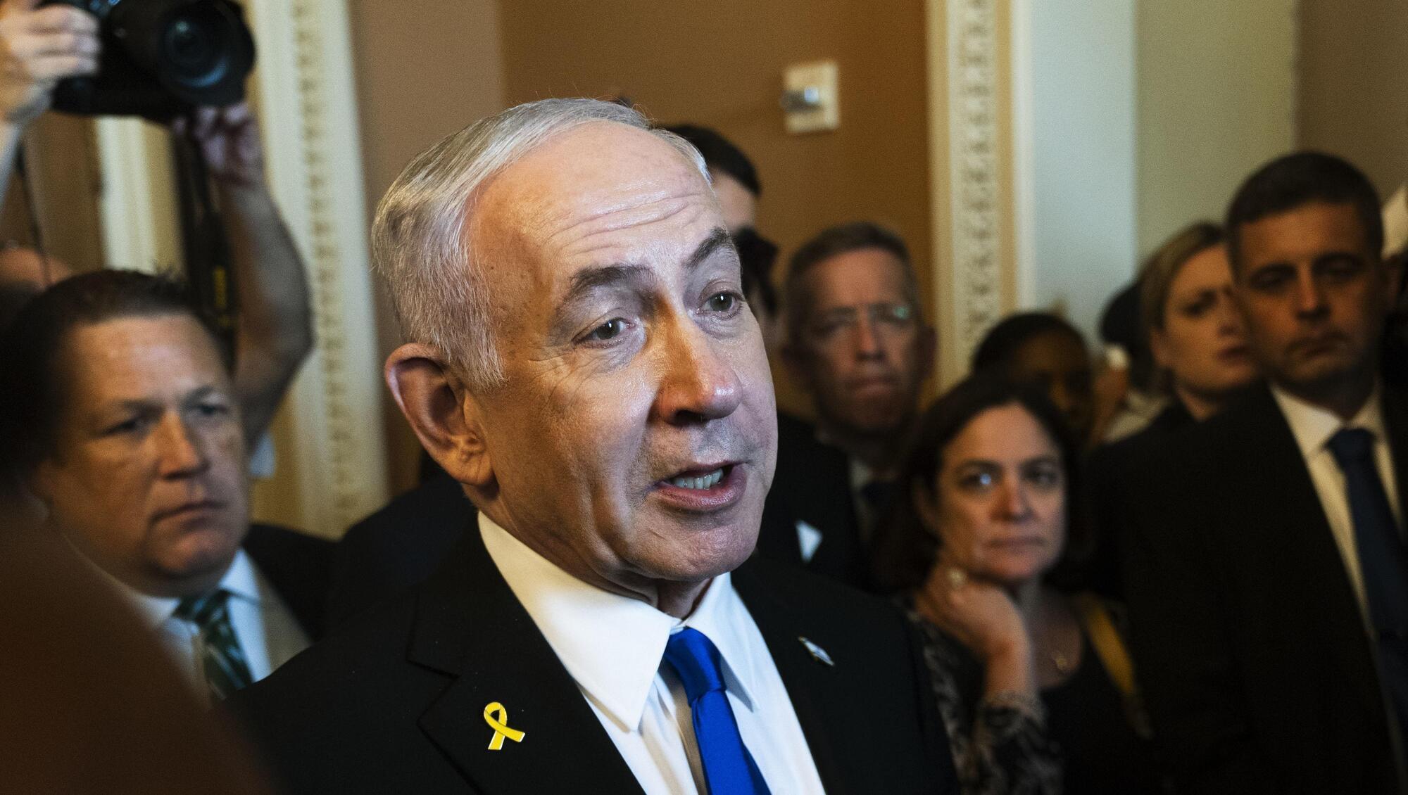 Netanyahu says he wants Israel to take control of all of Gaza