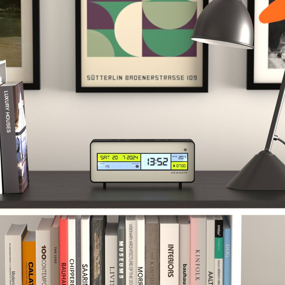 Newgate Clocks of England offers some quirky and delightful timepieces to stoke any Boomer's nostalgia; LCD alarm clocks from €35.