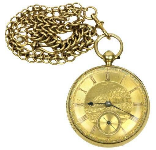 Daniel O'Connell's gold pocket watch made €26,000 at hammer at Fonsie Mealy.