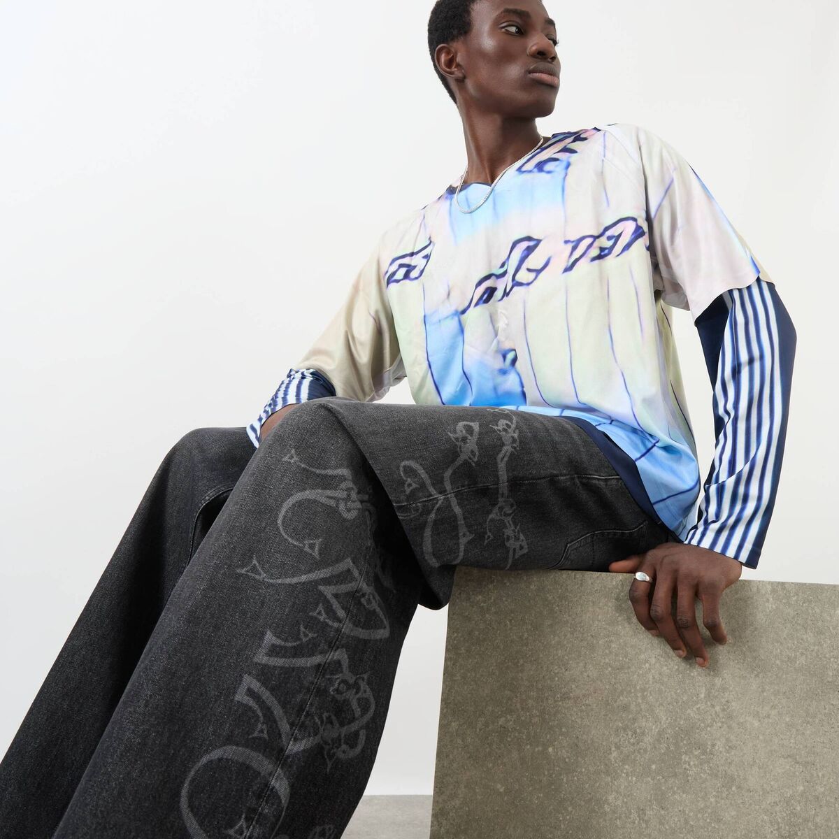 ROBYN LYNCH x Brown Thomas Ireland Logo Jeans €215