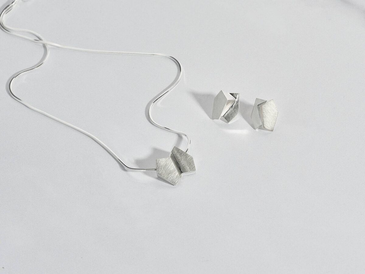 Abhaile Collection - Stonechat Jewellers - Pendant €200. Earrings €180