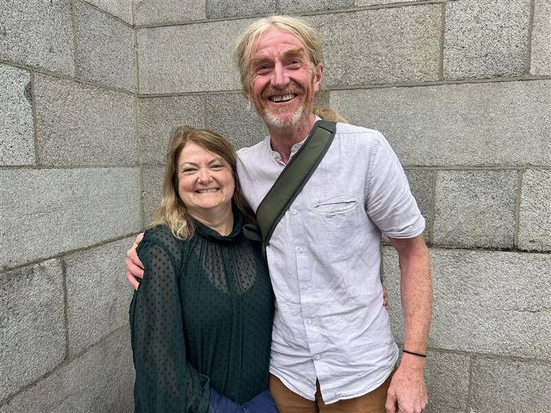 Sarah McCloskey who met her brother John Duncan Morris for the first time four years ago. Sarah McCloskey who met her brother John Duncan Morris for the first time four years ago.