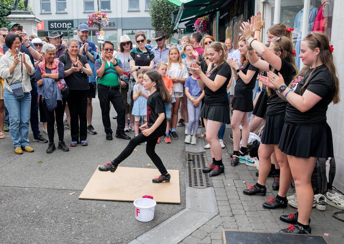 Scenes during Fleadh Cheoil na hÉireann 2025 in Wexford town. Picture: Gareth Chaney