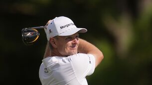 <p>MEMPHIS MAGIC: Justin Rose, of England, watches his tee shot on the 17th hole during the final round of the St. Jude Championship golf tournament Sunday, Aug. 10, 2025, in Memphis, Tenn. (AP Photo/George Walker IV)</p>