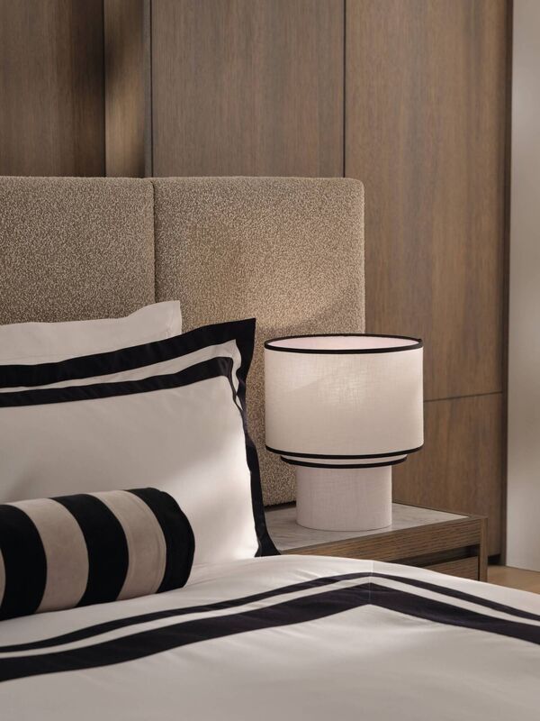 Monochrome and geometrics are a theme in the Kelly Hoppen x M&amp;S collection.