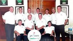 Rory Leonard (back left) and Rory McIlroy (front right) representing Ulster. Rory Leonard (back left) and Rory McIlroy (front right) representing Ulster.