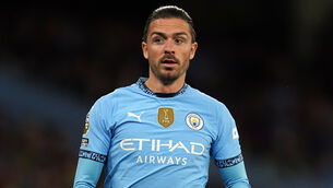 <p>Jack Grealish has joined Everton on a season-long loan deal from Manchester City (Martin Rickett/PA).</p>