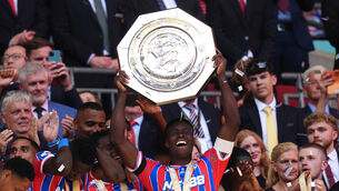 Marc Guehi led Crystal Palace to victory in the Community Shield against Liverpool (John Walton/PA)