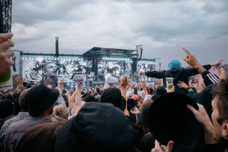 Global shot of the crowd attending the last show of the band Oasis in Heaton Park Manchester on Sunday the 20th of July, 2025. Global shot of the crowd attending the last show of the band Oasis in Heaton Park Manchester on Sunday the 20th of July, 2025.