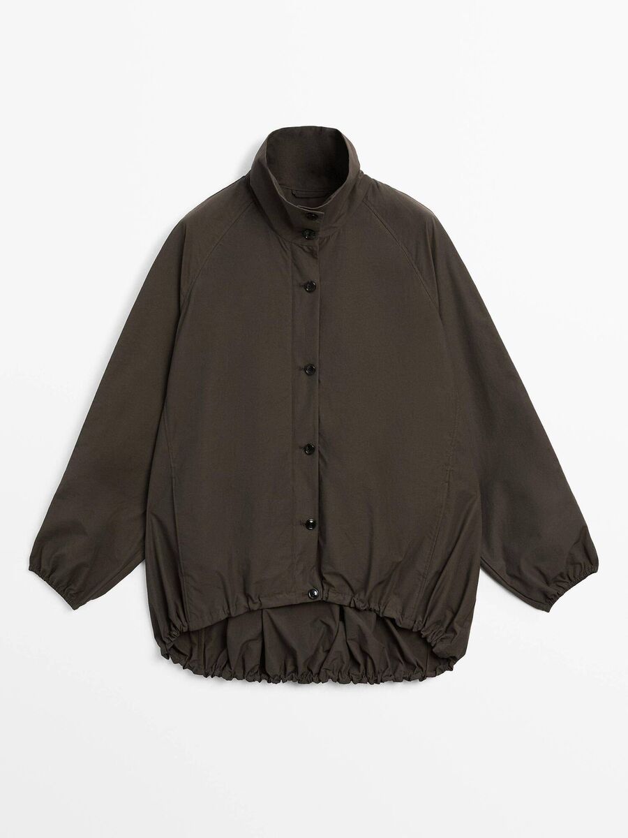Fashion Parka with Puff Detail, €149, Massimo Dutti. Fashion Parka with Puff Detail, €149, Massimo Dutti.
