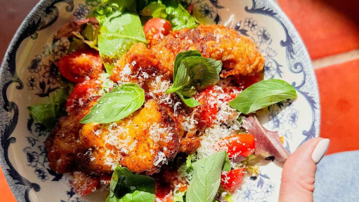 Crispy Chicken Salad