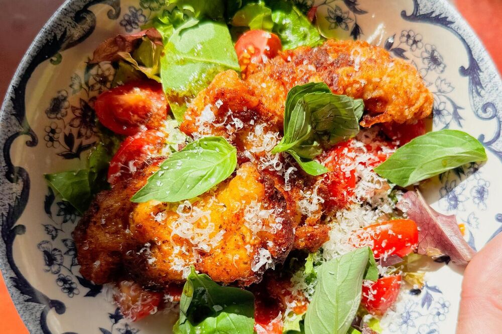 Crispy Chicken Salad