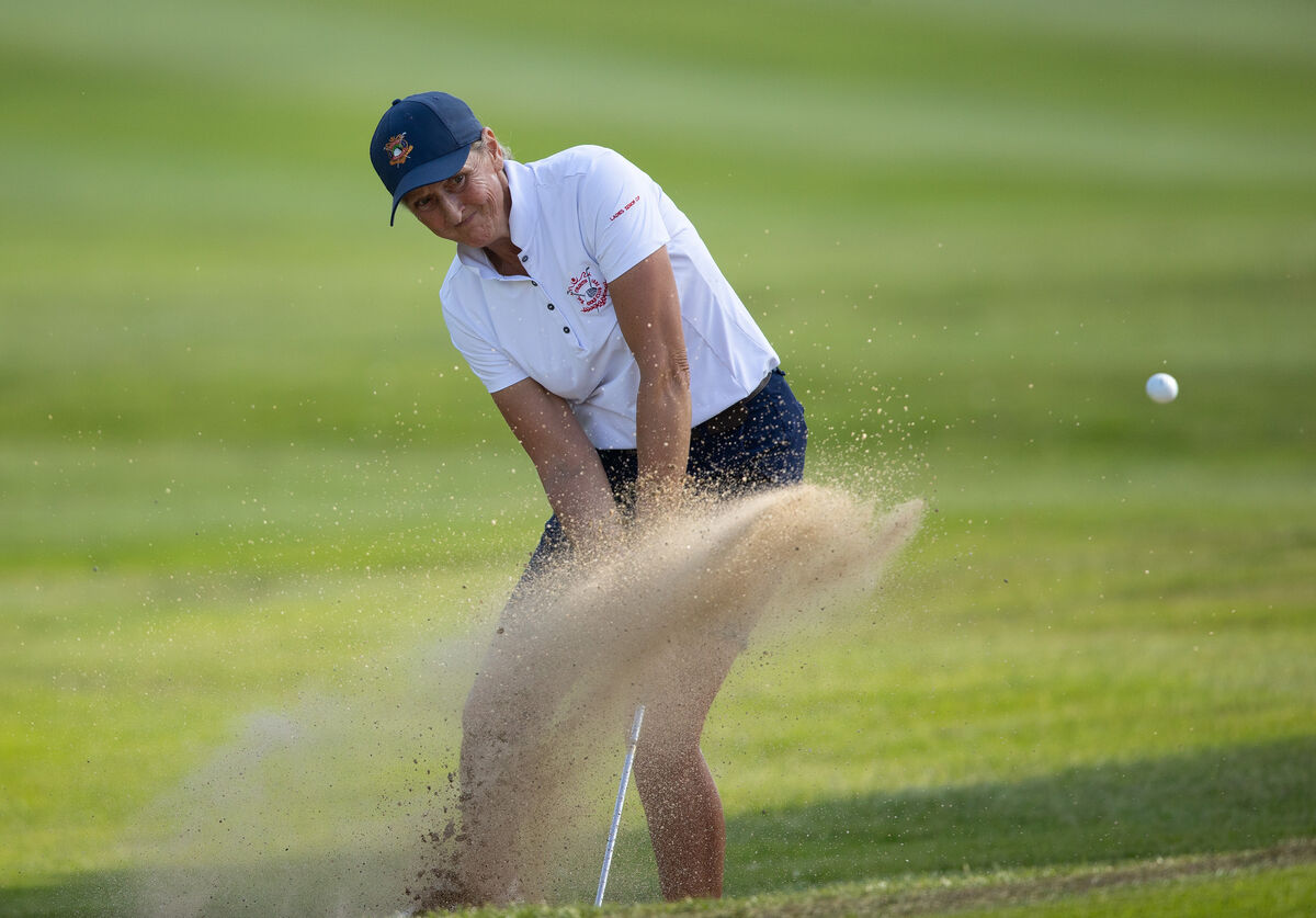 SMOOTH EXIT: Deirdre Smith who won the Irish Senior Men's &amp; Women's Close Championships, Nenagh, Tipperary Pic: INPHO/Leah Scholes