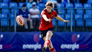 <p>PLAYER OF THE MATCH: It is a second consecutive Player of the Match for Munster's Caitriona Finn as she leads her side to win over Leinster. Pic: ©INPHO/Andrew Conan</p>