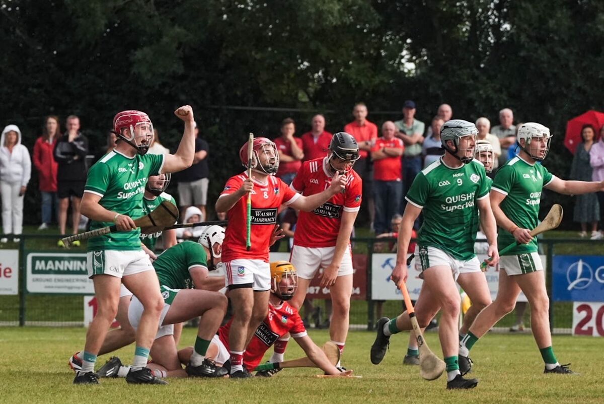 A free contested by Kilworth in the first half. Picture: Noel Sweeney