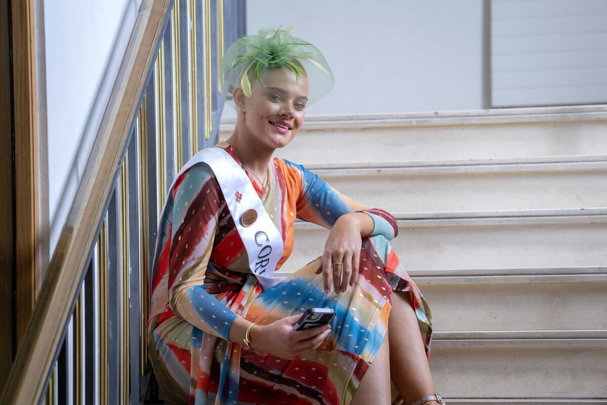 Cork Rose Nancy Lehane pictured on a visit to the Hunt Museum in Limerick. Pictures: Domnick Walsh