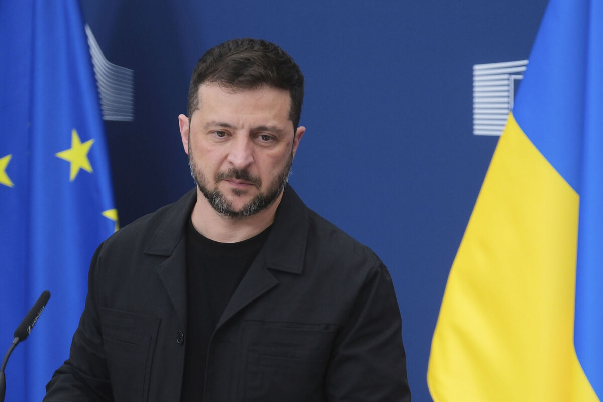 Ukraine's President Volodymyr Zelenskyy Picture: AP Photo