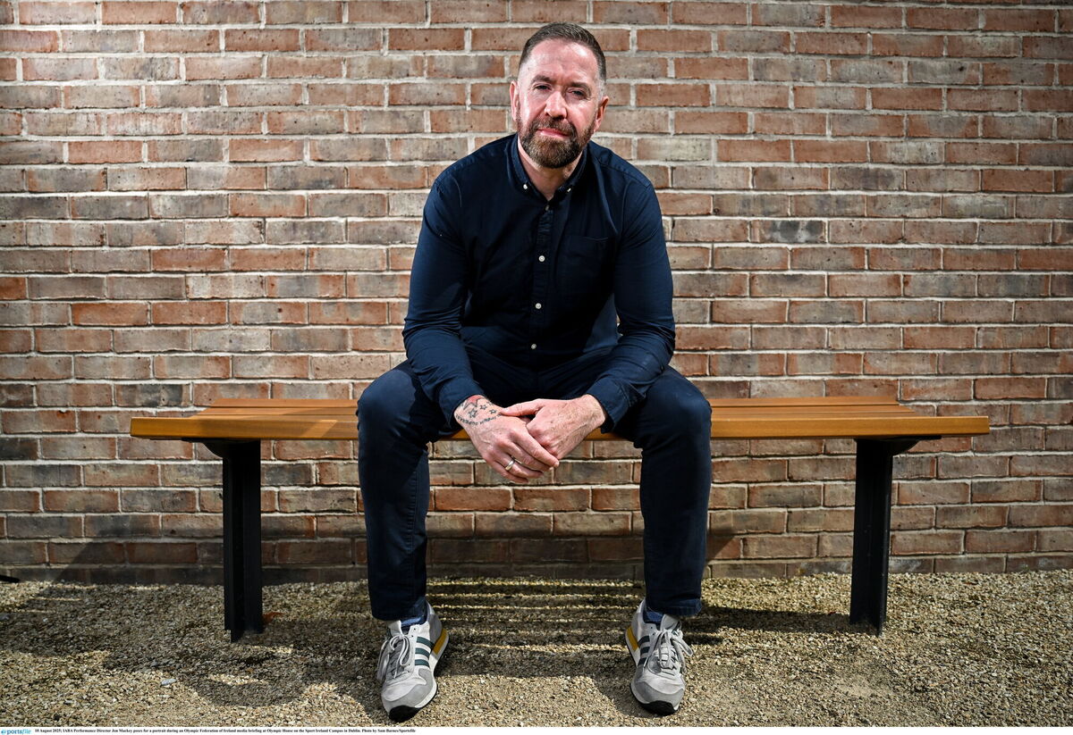 IABA Performance Director Jon Mackey poses for a portrait during an Olympic Federation of Ireland media briefing at Olympic House on the Sport Ireland Campus in Dublin. Photo by Sam Barnes/Sportsfile IABA Performance Director Jon Mackey poses for a portrait during an Olympic Federation of Ireland media briefing at Olympic House on the Sport Ireland Campus in Dublin. Photo by Sam Barnes/Sportsfile