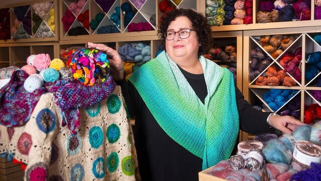 Olga Prins pictured at Olga's Own Craft Studio. Previously located in Ballinspittle, the much-loved craft store has relocated to a new, vibrant community, bringing with it a wide selection of high-quality yarn, notions, and expert-led crochet and knitting classes. Picture: Alison Miles/OSM PHOTO <p>Olga Prins pictured at Olga's Own Craft Studio. Previously located in Ballinspittle, the much-loved craft store has relocated to a new, vibrant community, bringing with it a wide selection of high-quality yarn, notions, and expert-led crochet and knitting classes. Picture: Alison Miles/OSM PHOTO</p>