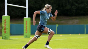 <p>England's Zoe Aldcroft during a training session at the Honda England Rugby Performance Centre, Bagshot. Picture: Andrew Matthews/PA Wire.</p>