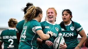 <p>It was at the WXV1s in Canada last year where Niamh O’Dowd nailed down a front row starting spot for Ireland. Pic: Shauna Clinton/Sportsfile</p>