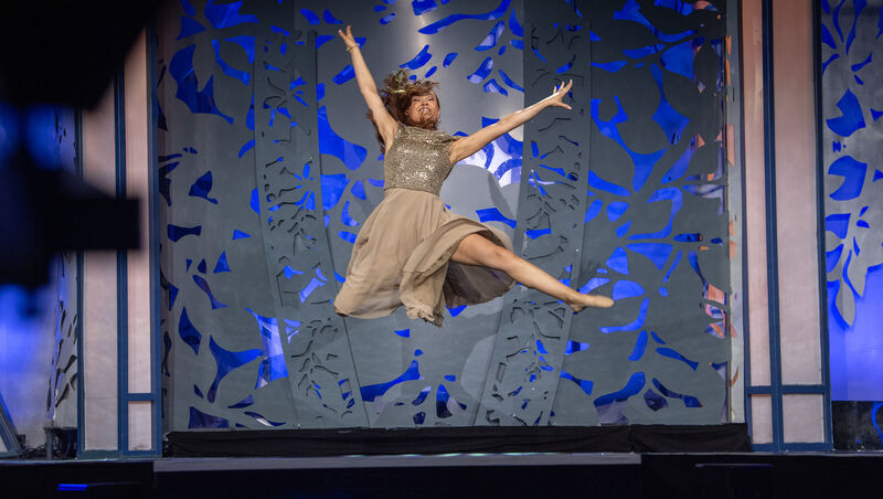 Kerry Rose Laura Daly's contemporary dance received a resounding round of applause. Picture: Domnick Walsh