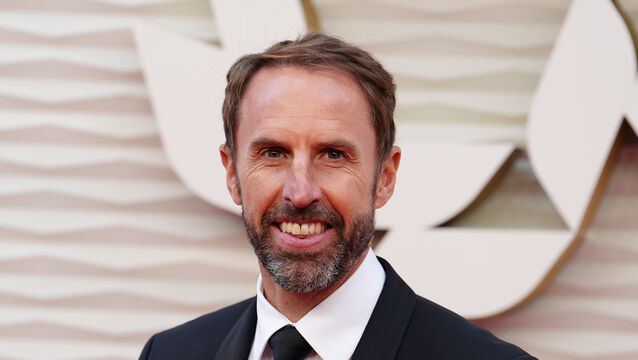 Sir Gareth Southgate attended the PFA Awards 2025 on Tuesday (Martin Rickett/PA)