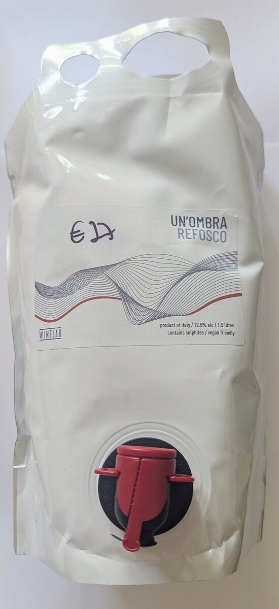 Un’Ombra Refosco, Veneto, Italy 1.5L, €26-27
