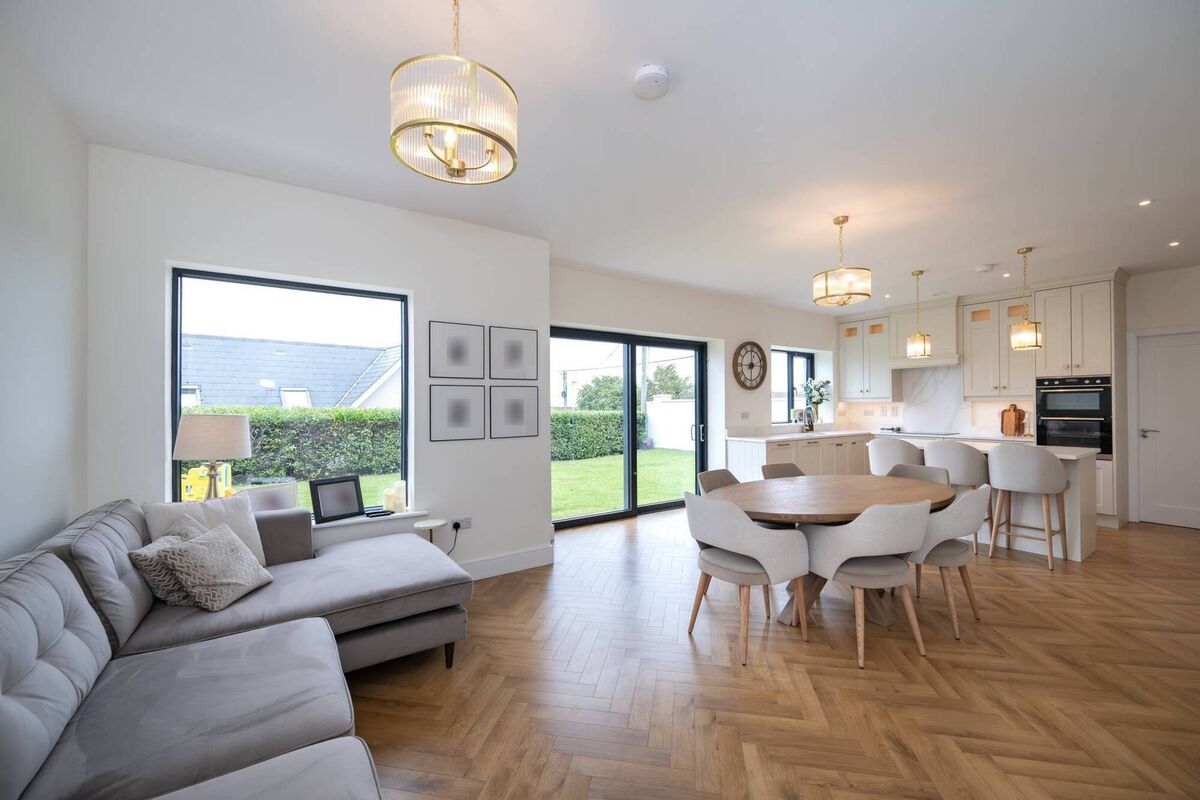 Roomy open plan living