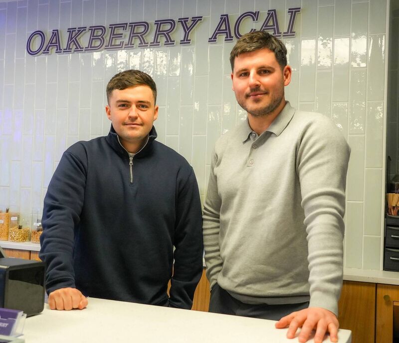 Nick Twomey and Cian O'Donoghue of Oakberry