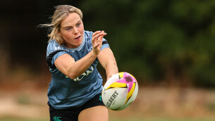 <p>Aoibheann Reilly was chosen at scrum-half ahead of Emily Lane, who will be on the bench, and Molly Scuffil-McCabe. Pic: ©INPHO/Ben Brady</p>