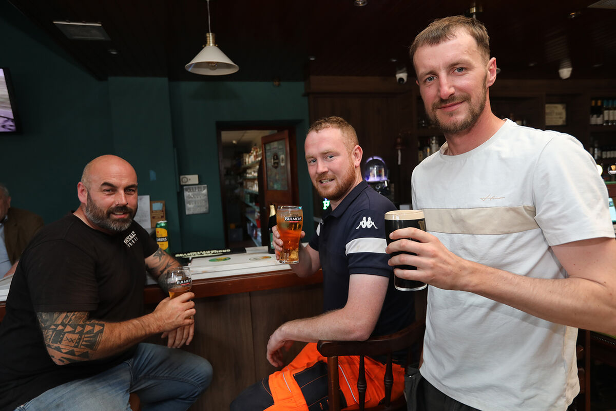 Jonathan Meehan, Chris Alymer and Mikey Ryan. Jonathan Meehan, Chris Alymer and Mikey Ryan.