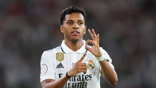 <p>RODRYGO-ING TO LIVERPOOL?: Rodrygo of Real Madrid has been linked with a move to Liverpool. Pic: Fran Santiago/Getty Images.</p>