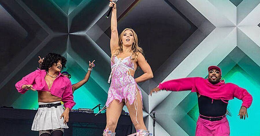 Becky Hill pictured at the 2022 Electric Picnic. Becky Hill pictured at the 2022 Electric Picnic.
