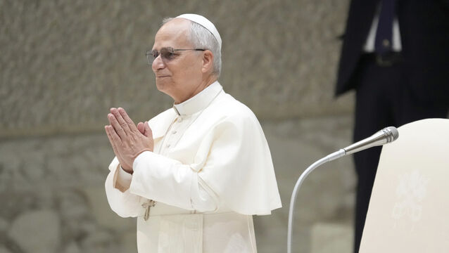 The Pope backed the deal over the islands (AP)