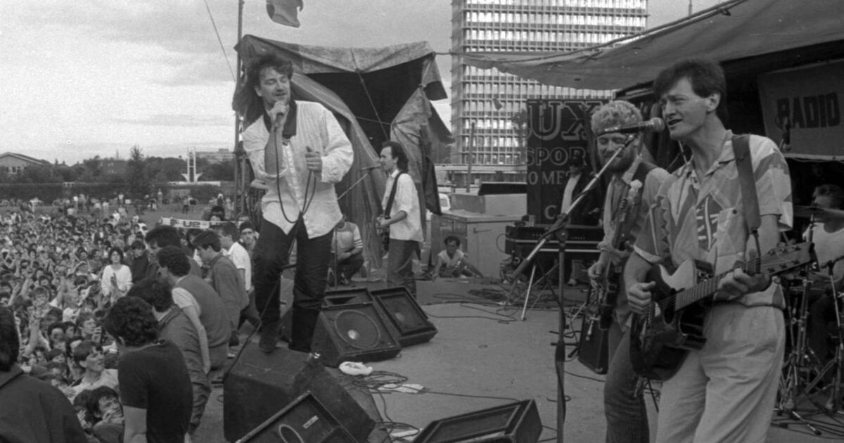 Bilder und Erinnerungen: 40 Jahre, seit U2 Cork mit einem Konzert auf den ...