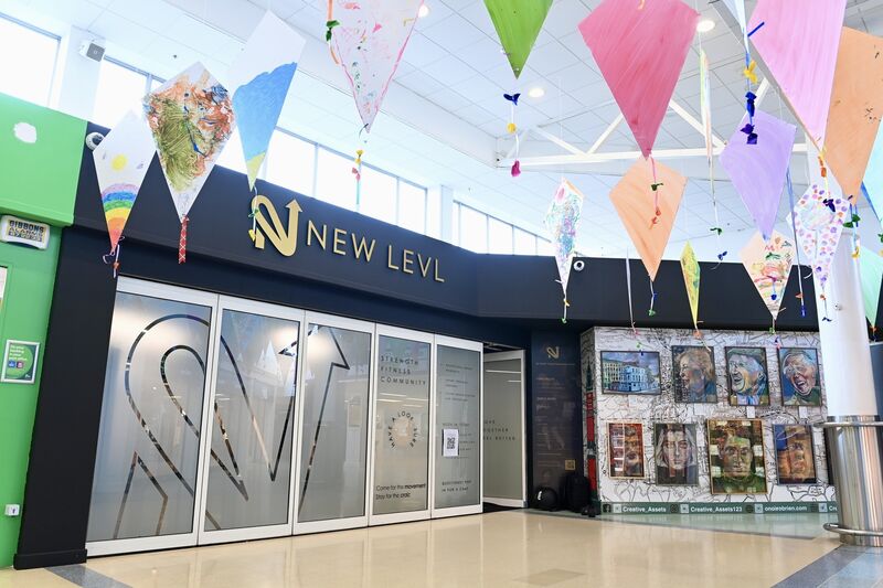 The gym has opened in the former AIB branch outlet, with additional private access available from an entrance door near Cummins Sports.