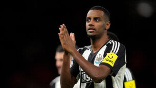 Alexander Isak has been called up for Sweden duty next month (Martin Rickett/PA)
