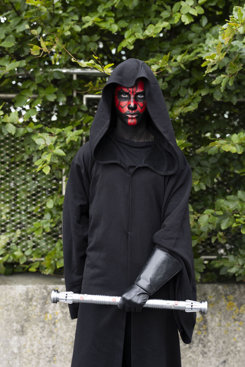 Star Wars Character Alex May from Belfast for Comic Con in the National Convention Center, Dublin. Picture: Sam Boal/Collins photos