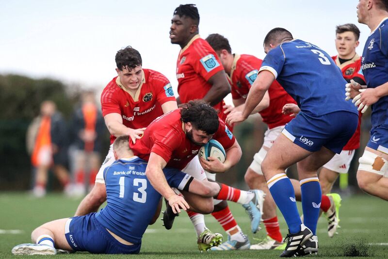 Injuries have hampered Conor Bartley's chances of making an appearance for Munster. His last game was an interprovincial A match against Leinster in December. Pic: ©INPHO/Ben Brady