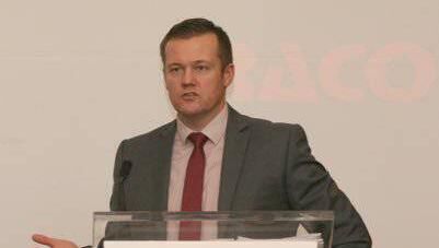 Conor King, the general secretary of Raco, the Representative Association of Commissioned Officers. 