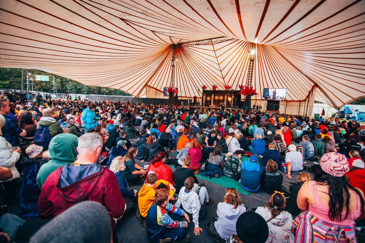 The comedy tent is just one of the many attractions at Electric Picnic. File picture