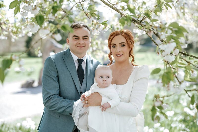 Megan Reidy and Eric O’Keeffe with their daughter Fiadh O'Keeffe. Megan Reidy and Eric O’Keeffe with their daughter Fiadh O'Keeffe.