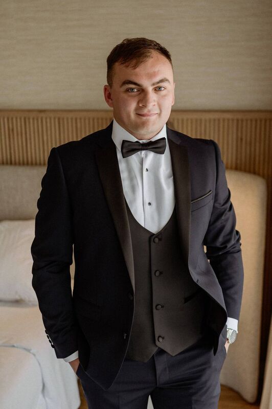 Eric O’Keeffe. Pictures: Eternity Weddings Eric O’Keeffe. Pictures: Eternity Weddings