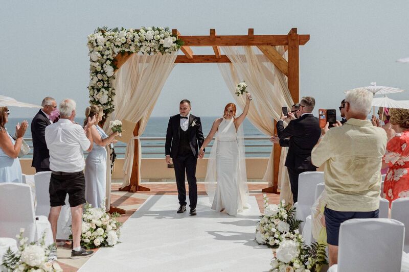 Megan Reidy and Eric O’Keeffe. Pictures: Eternity Weddings Megan Reidy and Eric O’Keeffe. Pictures: Eternity Weddings