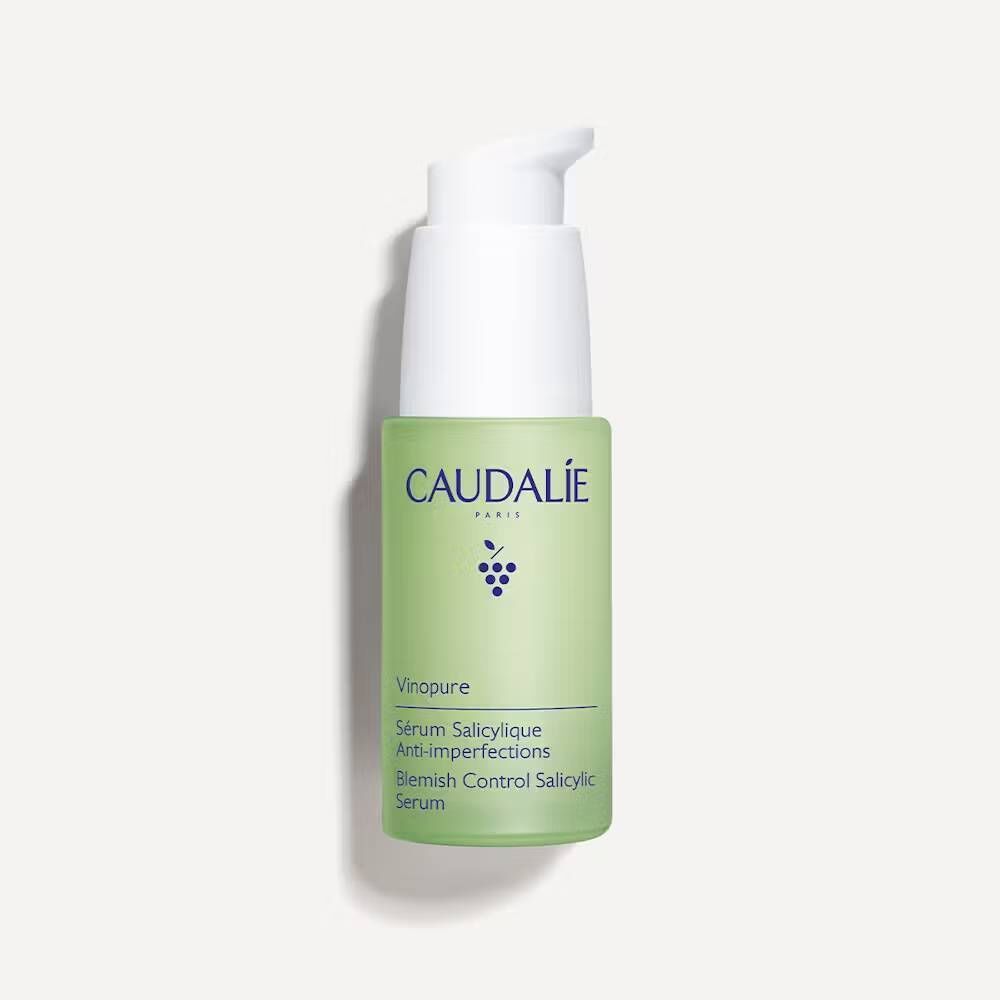 Caudalíe has launched its new Vinopure Blemish Control Salicylic Serum, €34, to target blemishes and refine skin texture while preserving the skin barrier.