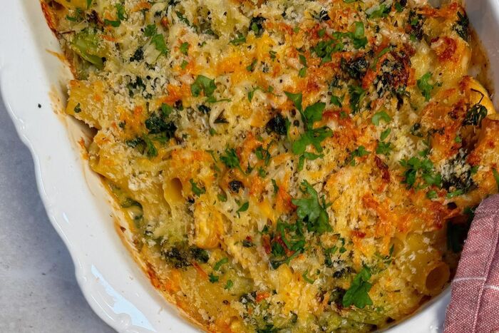 Chicken & Broccoli Pasta Bake